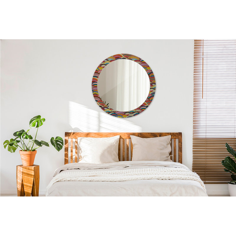 Huldar Glass Flat Wall Mirror