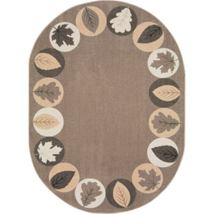 Tapis «Lactive Leaves Neutral» par Joy Carpets
