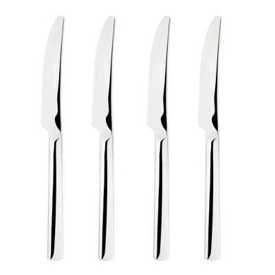 Cutlery Sets Stainless Steel 18/8 Dinner Knife 4pc Set Catering Simplicity