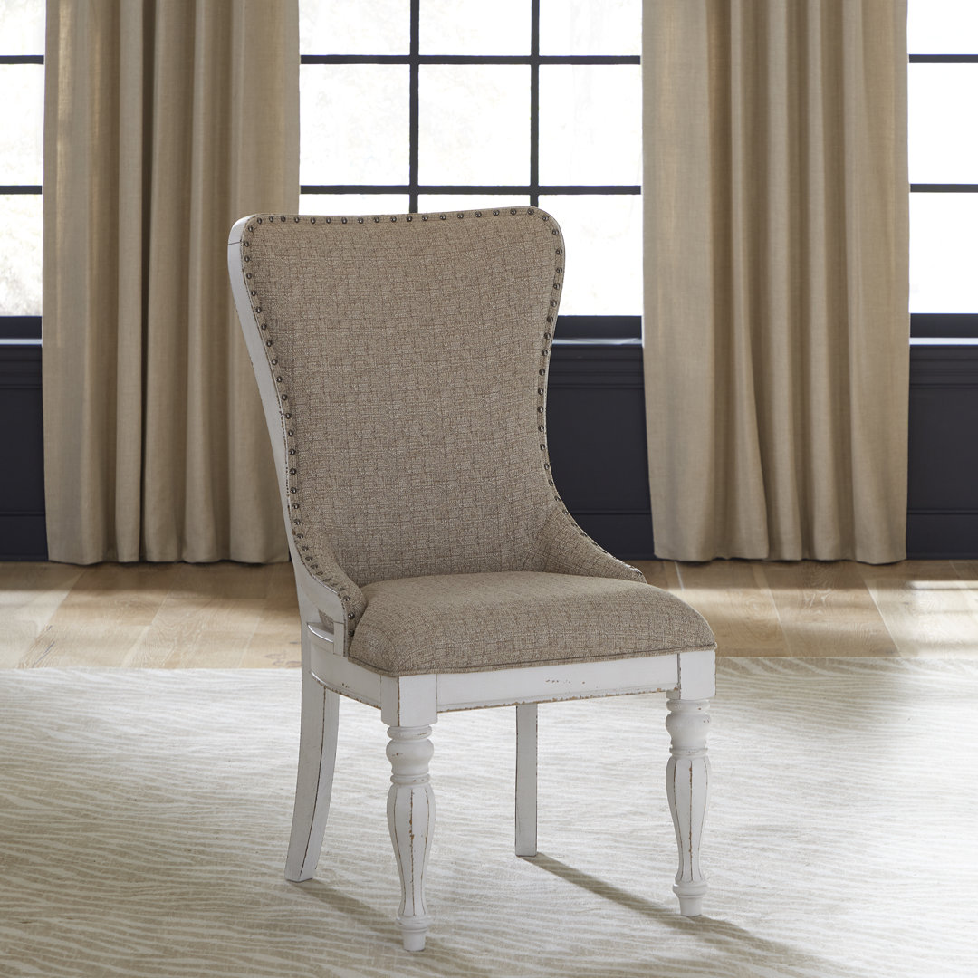Colchester Upholstered Wing Back Side Chair (Set of 2) Laurel Foundry Modern Farmhouse®