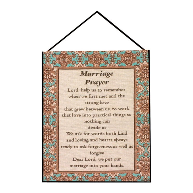 Tapisserie décorative en mélange de coton orange 13 po x 18 po Manual Woodworkers & Weavers