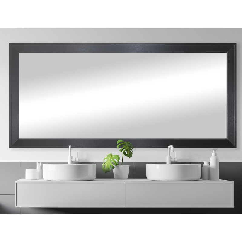 Verene Engineered Wood Flat Wall Mirror, 39" x 72"