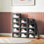 6 Pair Stackable Shoe Storage Box-1083114129