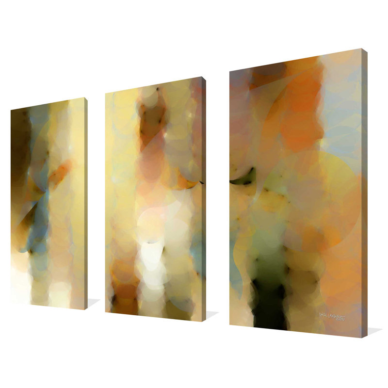 "Find Life. Proverbs 8:35" par Mark Lawrence, ensemble de 3 impressions sur toile