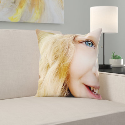 Microsuede Throw Pillow