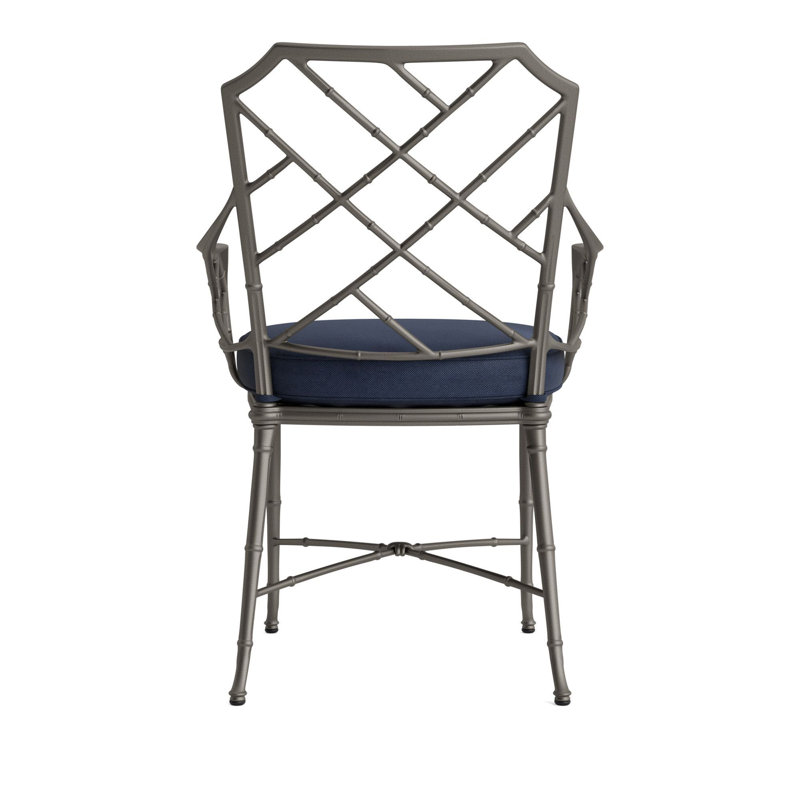 Calcutta Outdoor Dining Chair, Mica, Fusion Neptune