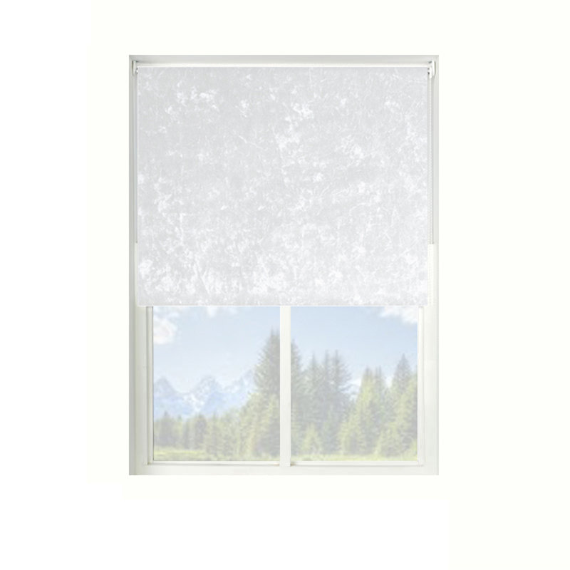 Blackout Roller Blind, 120cm W x 160cm L, Silver