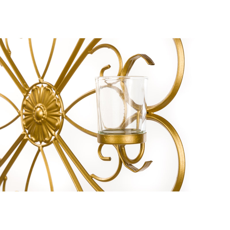 Olivia 18'' H Metal Wall Wall Sconce