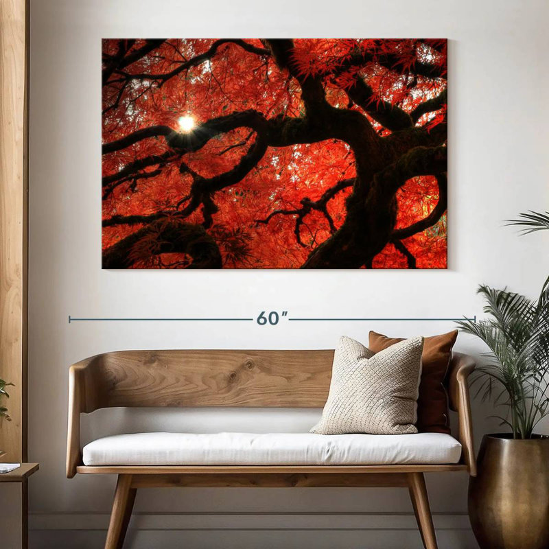 Harnek Red Maple Tree, 34" H x 51" W