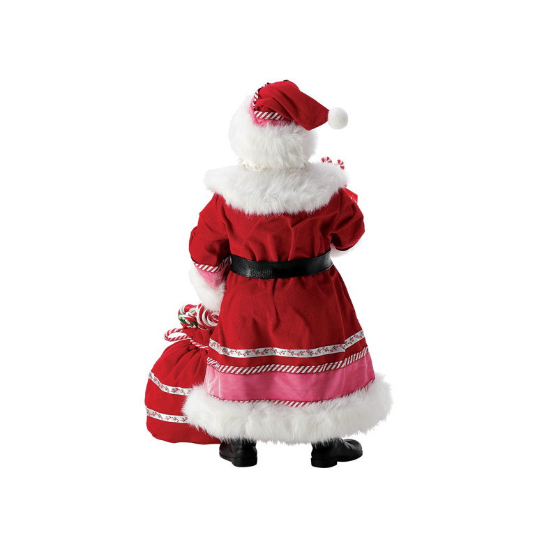 Christmas Traditions Pepperme Sweets Santa 17in