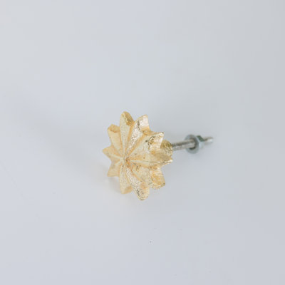 Gold Star Shaped Drawer Knob