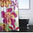 Miki Floral Shower Curtain-20282765