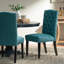 Chaises de salle à manger capitonnées Harriet KD MP2 (ensemble de 2)-1837378393