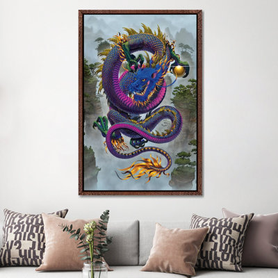 Good Fortune Dragon by Vincent Hie - Print on Canvas