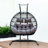 Folding Double Swing Chair Lounge/Cushion