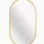 Miroir ou miroir de salle de bain Gold 63 x 20IN-999938010-999938004-999938007