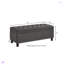 Banc de rangement rembourré capitonné-2112270487