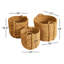 3 Piece Seagrass Basket Set