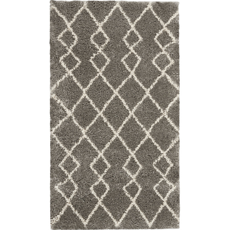 Tapis argenté Nicola, Rectangle 2 pi 2 po x 3 pi 9 po