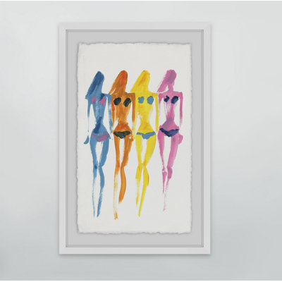 " Bikini Chromatic " Painting Print