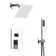 Dual-Function Shower Faucet Set, Pressure-Balanced Shower System with Handheld Spray