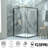 10 Inch Rainfall Shower System With Square Fixed Shower Head And High Pressure Handheld Shower, Wall Mounted Brushed Nickel Shower Faucet Set, Water Saving Cupc Certified Valve