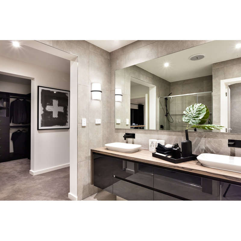 Pondi 1 - Light LED Flush Mounted Sconce, Black