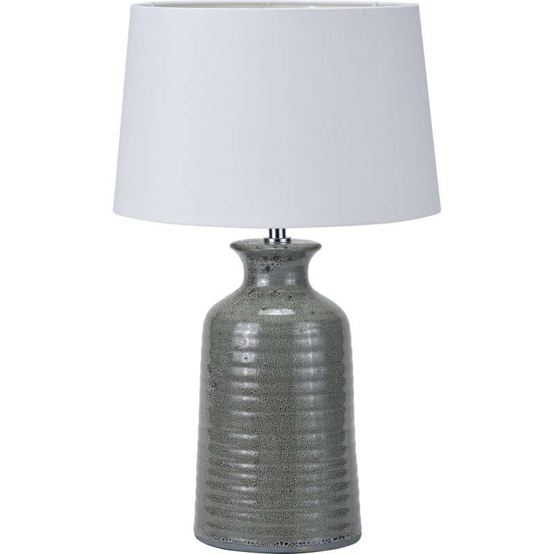 Ceramic Table Lamp, Green