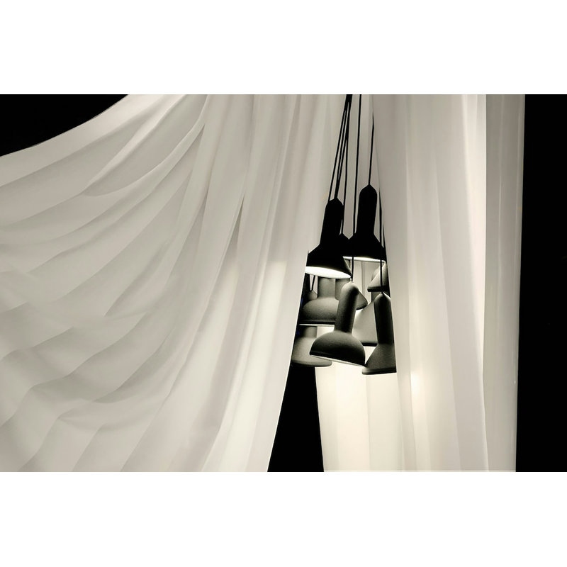 Torch Light, S10 Bunch L1800, 110/120V, 70.87" H x 15.75" W x 15.75" D, Black, 10 Lights