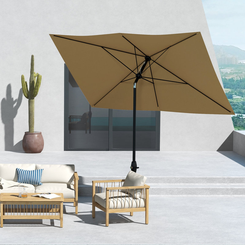 Buterbaugh 205cm Tilt Beach Parasol