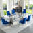 Blue/Silver