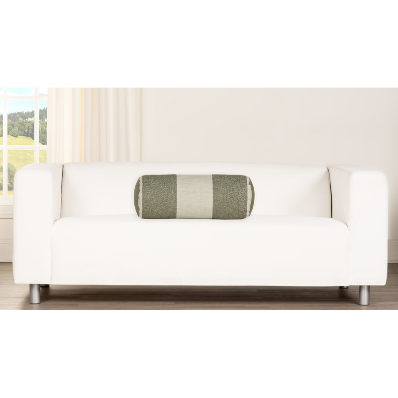 Coussin de traversin d'extérieur Sunbrella Afar Sage, Sage, 21" x 8"