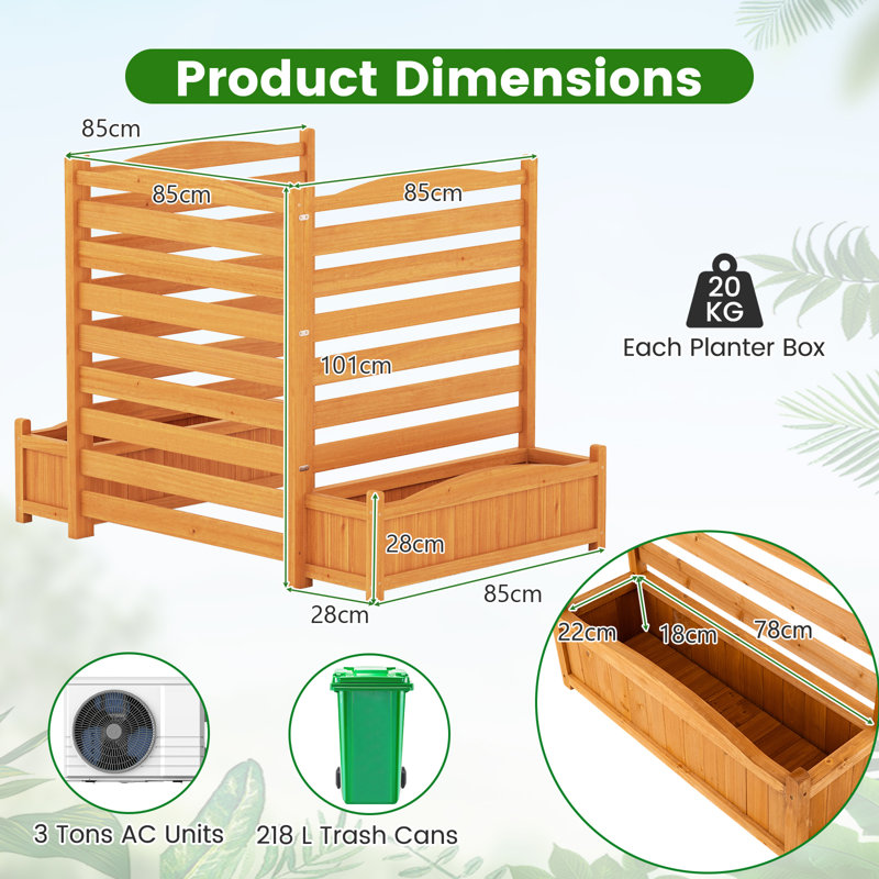 Wood Planter Box