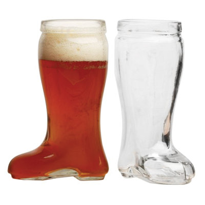 Boots Set Of 2 - 1 Liter 33.8 Oz. Beer Boots