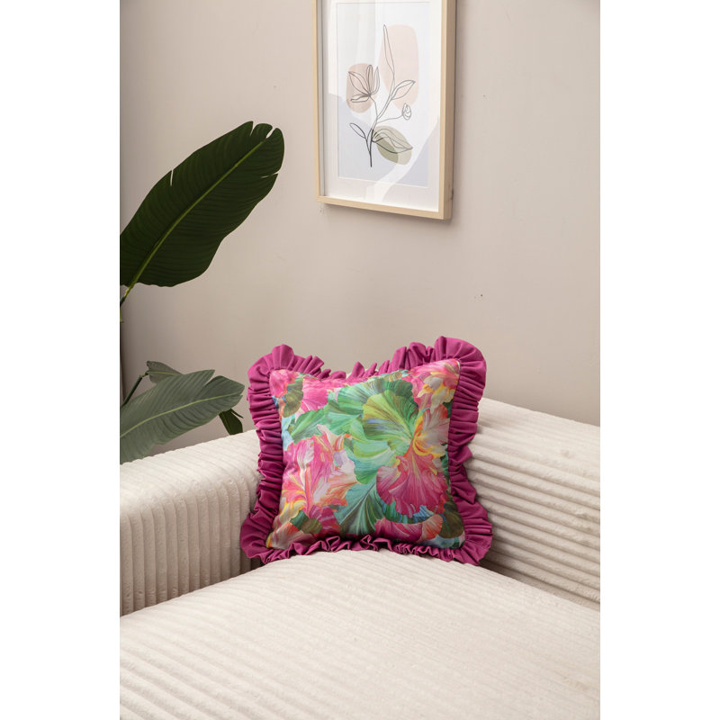 Housse de coussin, Abstrait mauve