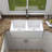 33'' L Single Bowl Ceramic Kitchen Sink