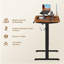ONE PIECE Height Adjustable Standing Desk With Memory Smart Panel Office Electric Standing Computer Desk With USB Charge-1060843565-1060843567
