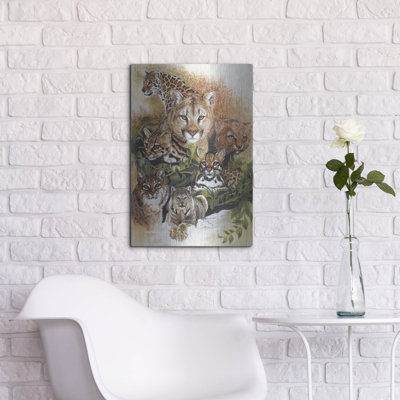 «Feline Rhapsody» par Barbara Keith sur métal