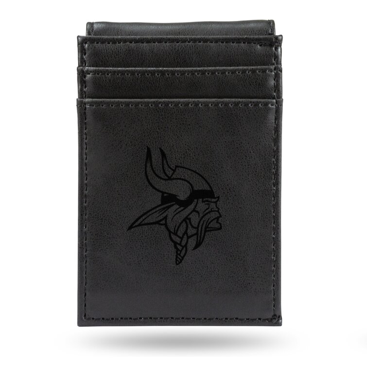 NFL Rico Industries Minnesota Vikings Embroidered Front Pocket Wallet