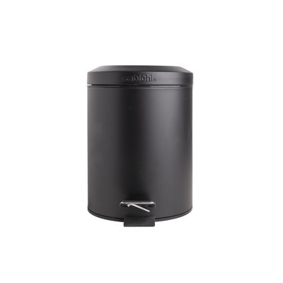 Quinonez 3 Litre Step On Trash Can