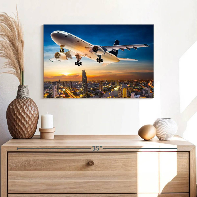 Mehar Transportation Plane, 16" H x 24" W