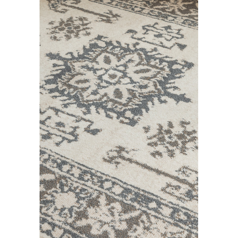 Flöde Oriental rug - classic, soft, short pile for bedrooms and living rooms, Rectangular 200 x 280cm
