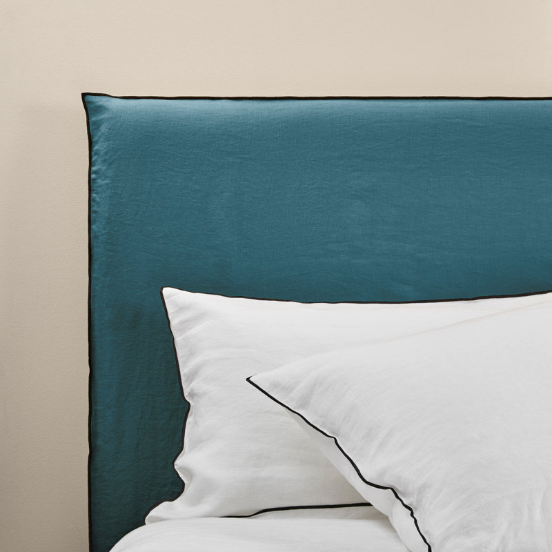 Carlina Slipcover, Blue-Green, 134cm H x 210cm W