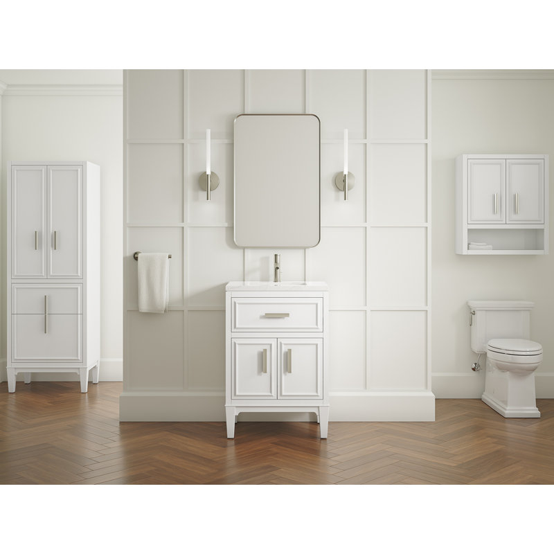Southerk 28-In X 24-In Wall Cabinet, White