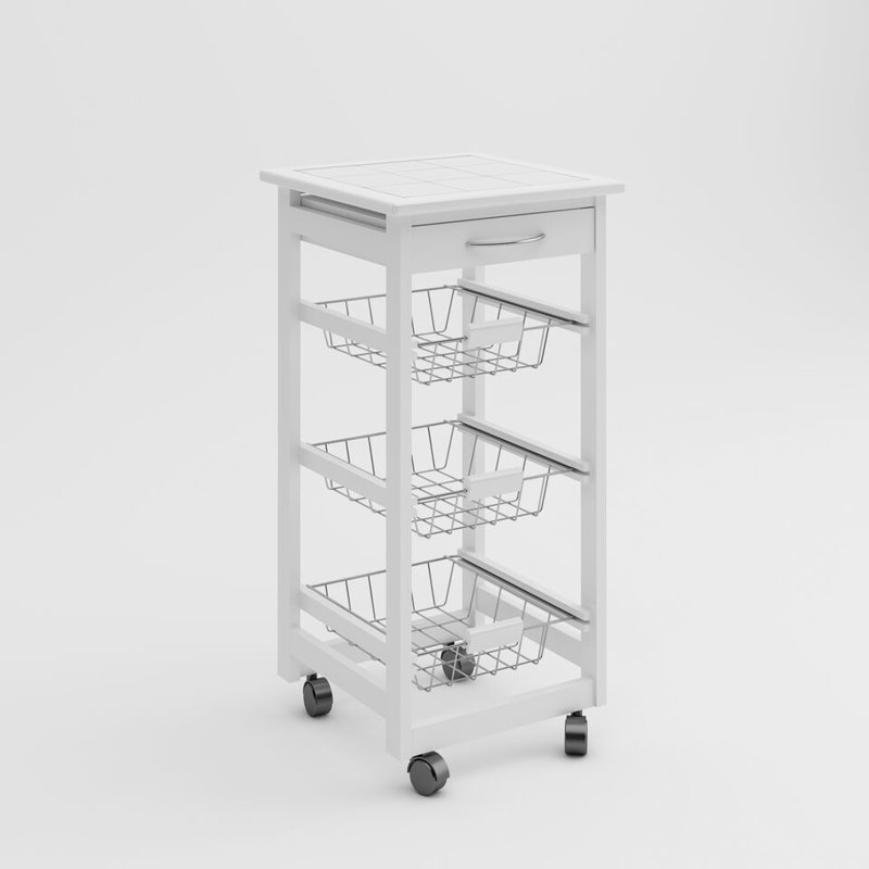 Ryatt Wood Bar Cart
