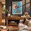 Sweet Temptation Modern - Framed Print-1639032067-1639032072