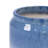 Set Of 2 Gradient Ceramic Planters - Modern Blue-to-white Glossy Flowerpots For Patio, Garden & Windowsill-557307694