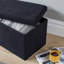 Pironi Rectangular 76cm Corduroy Fabric Storage Ottoman-1126631713