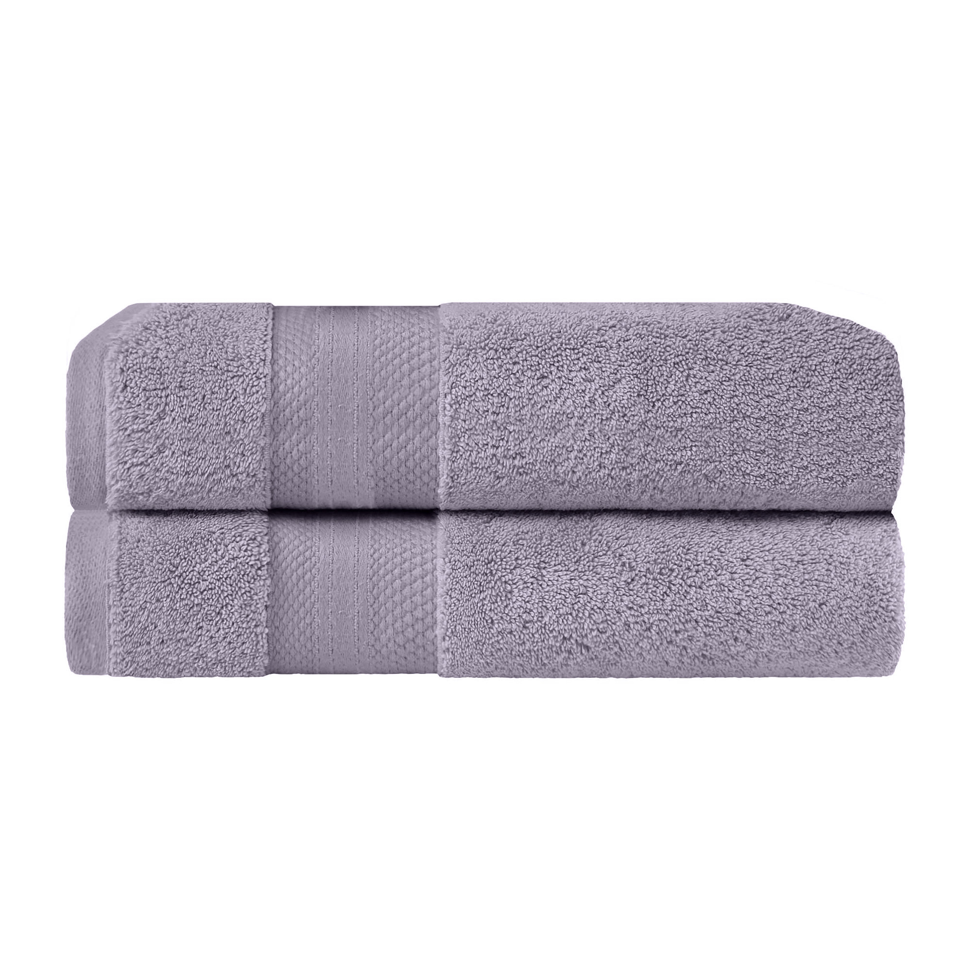 Finnian Ultra-Plush Heavyweight, 100% Turkish Towel Collection, Bath Towels - 2 Pack, Wisteria