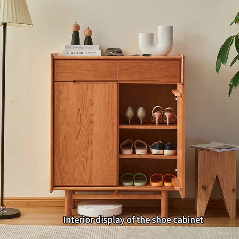 Italian-style living room shoe storage cabinet
